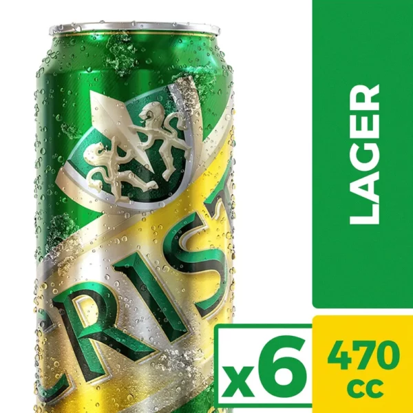 SixPack Cerveza Cristal 470cc